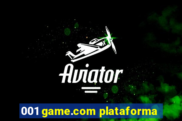 001 game.com plataforma